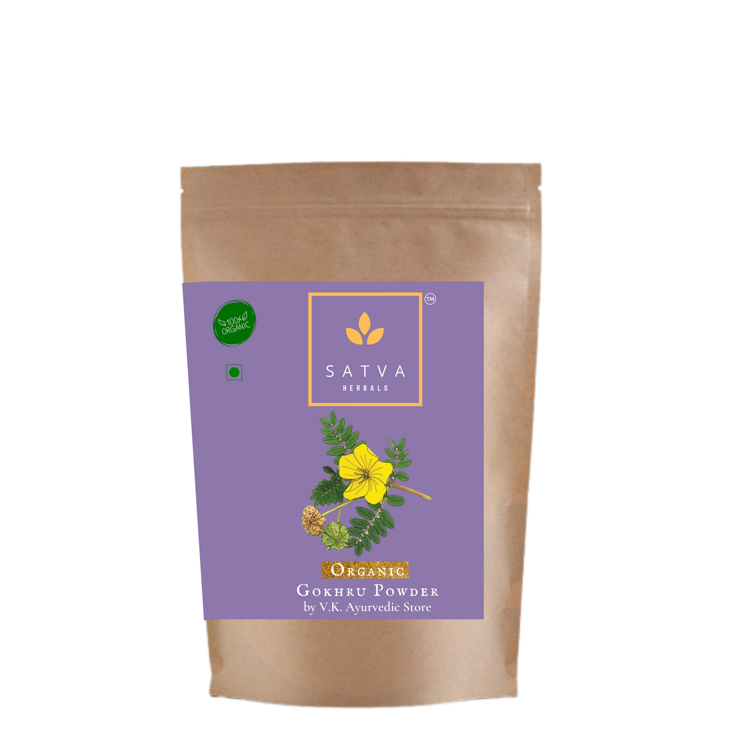 Satva Herbals Organic Gokhru Powder